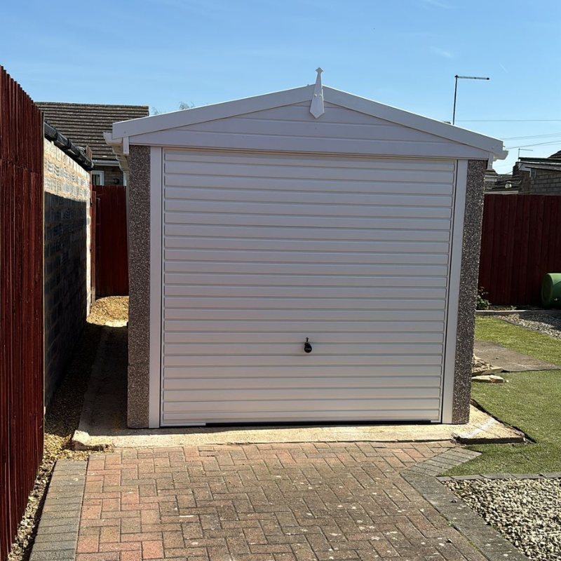 Beeston concrete garage