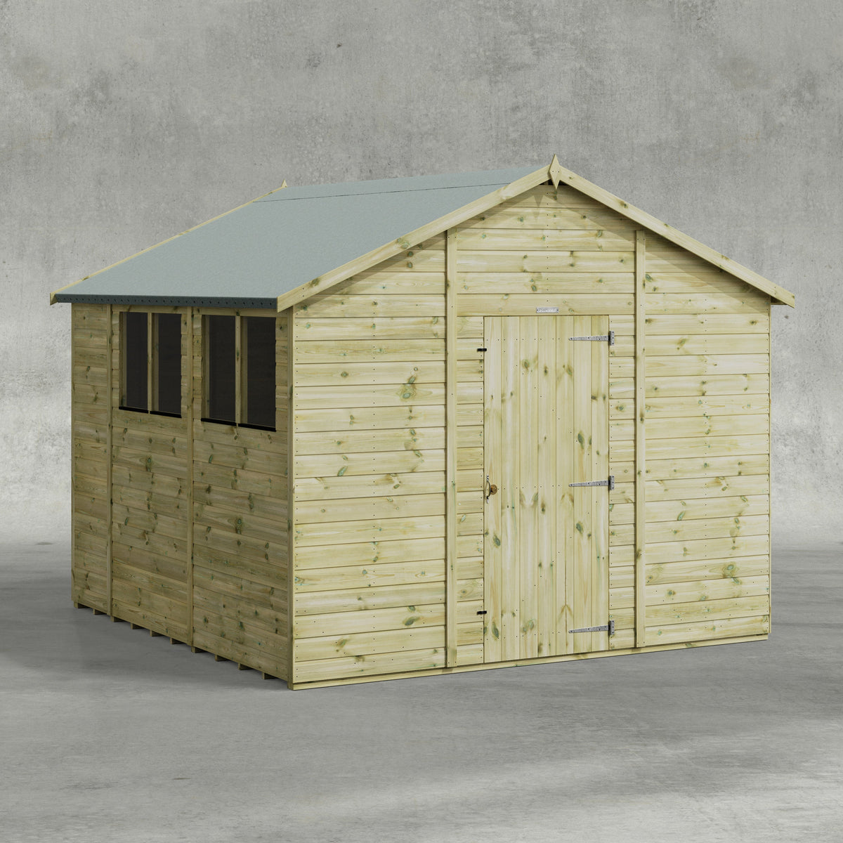 Power Premium Apex Shed 10x10