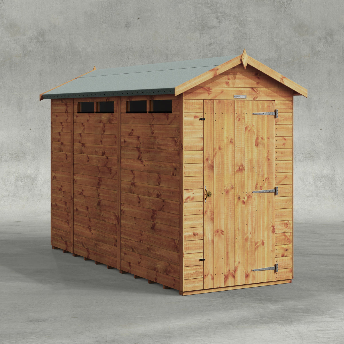 Power Apex Security Shed 10x4
