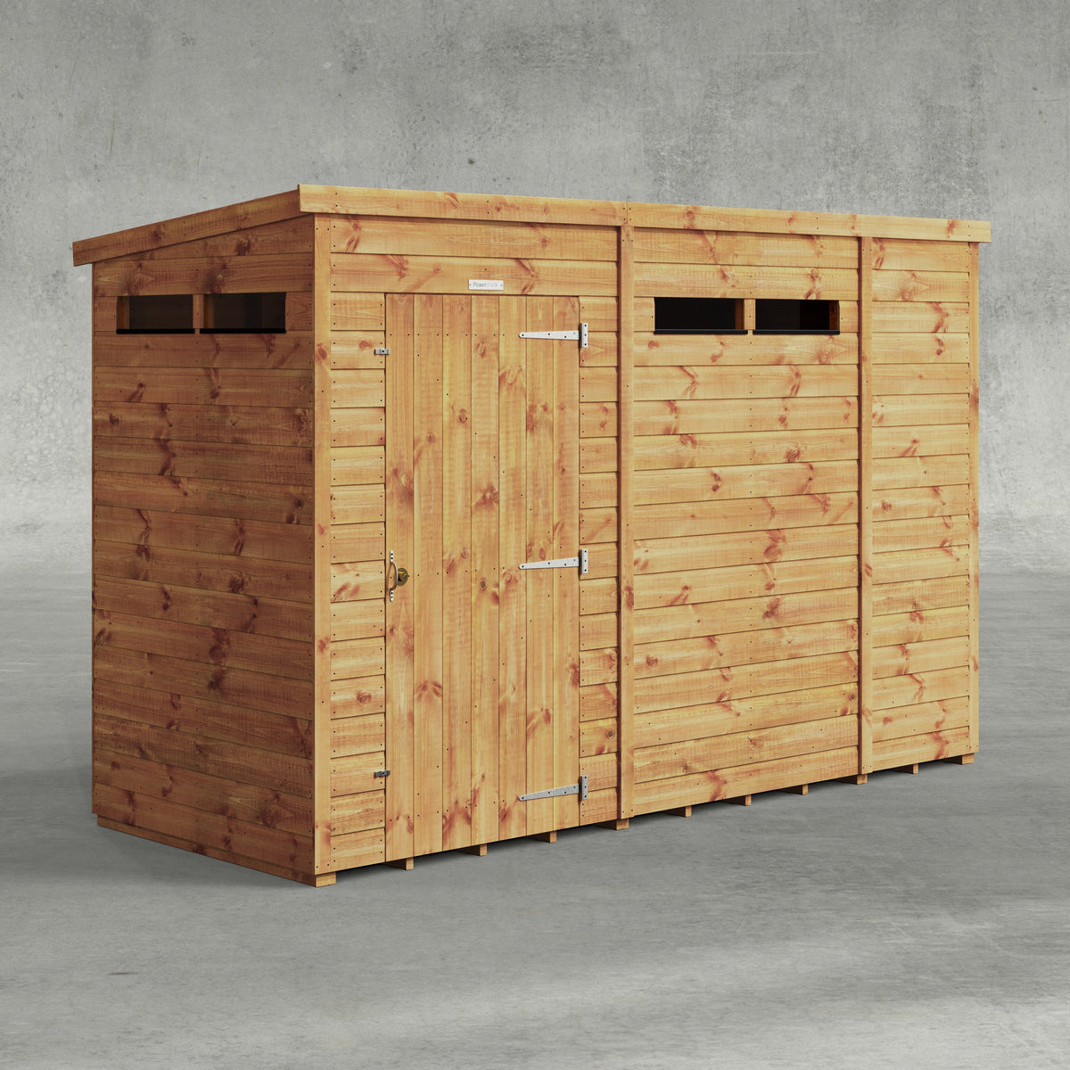 Power Pent Security Shed 10x4