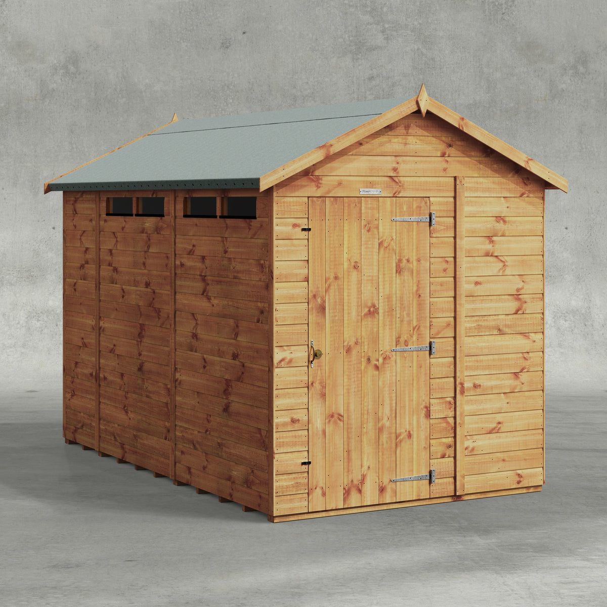 Power Apex Security Shed 10x6