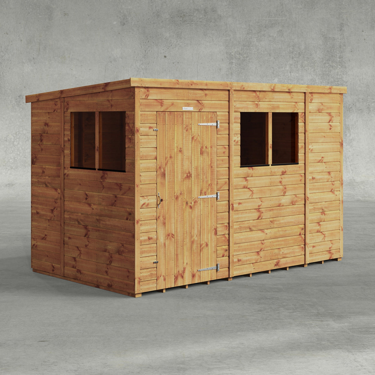 Power Overlap Pent Shed 10x6