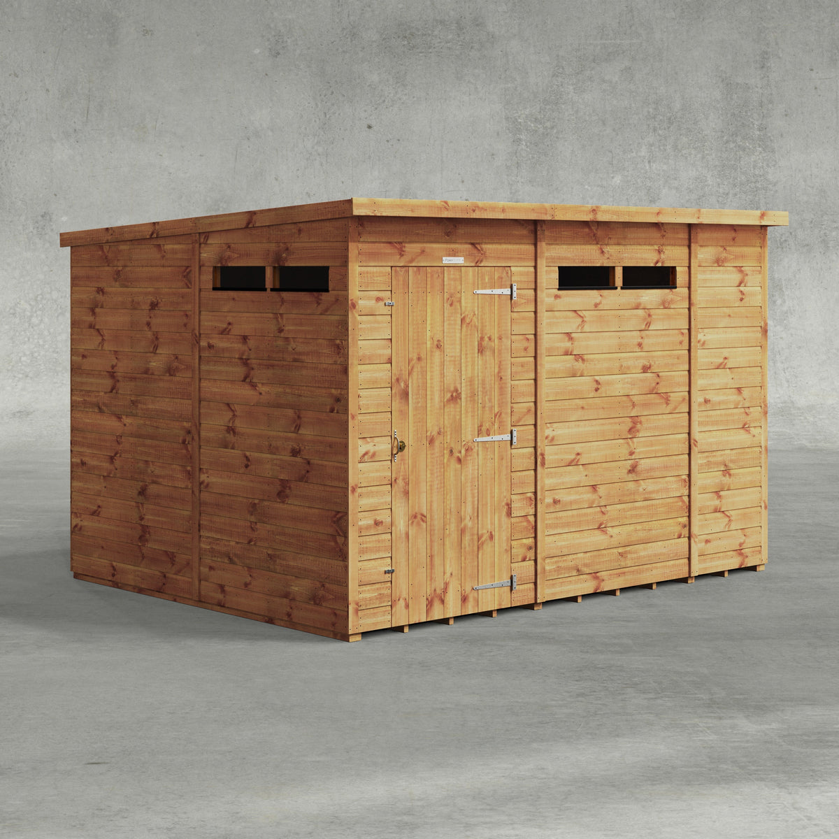 Power Pent Security Shed 10x8