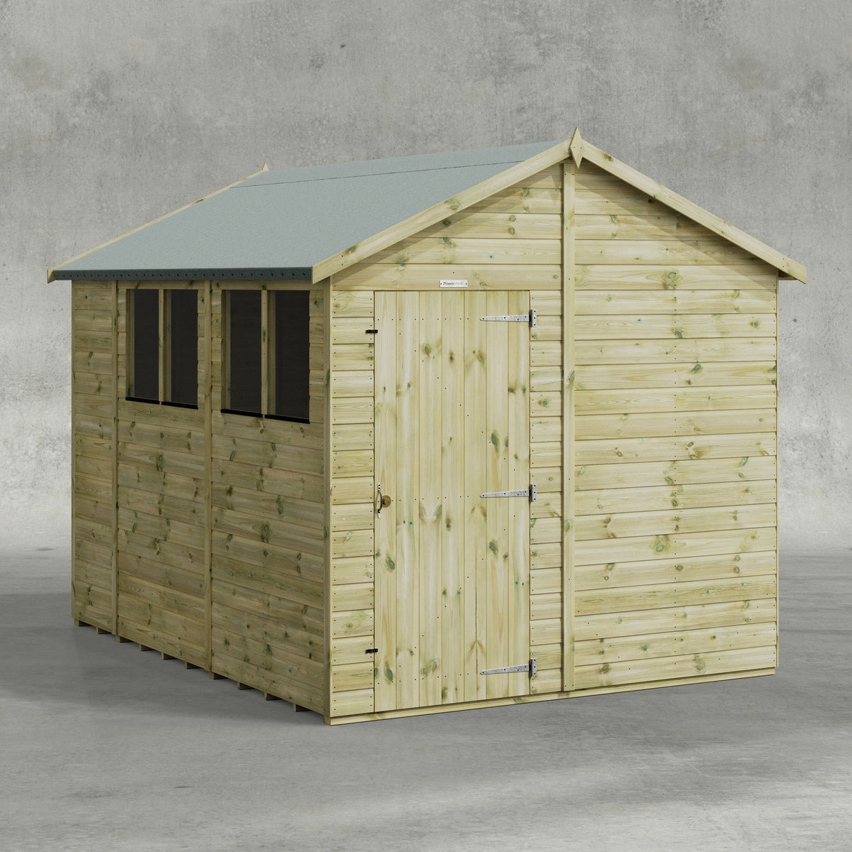 Power Premium Apex Shed 10x8