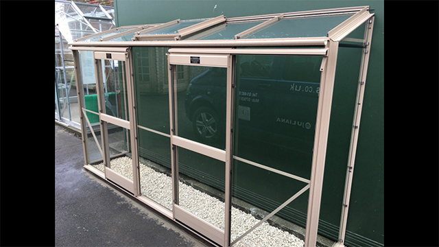 Elite Easygrow Greenhouse – 10x2 stone finish