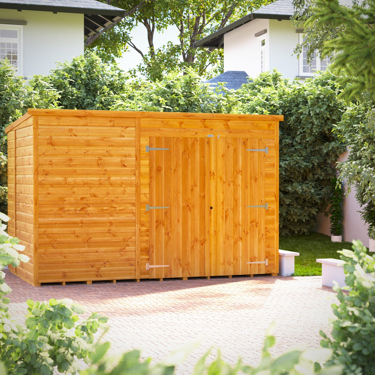 Power Pent Storage Shed 10x6