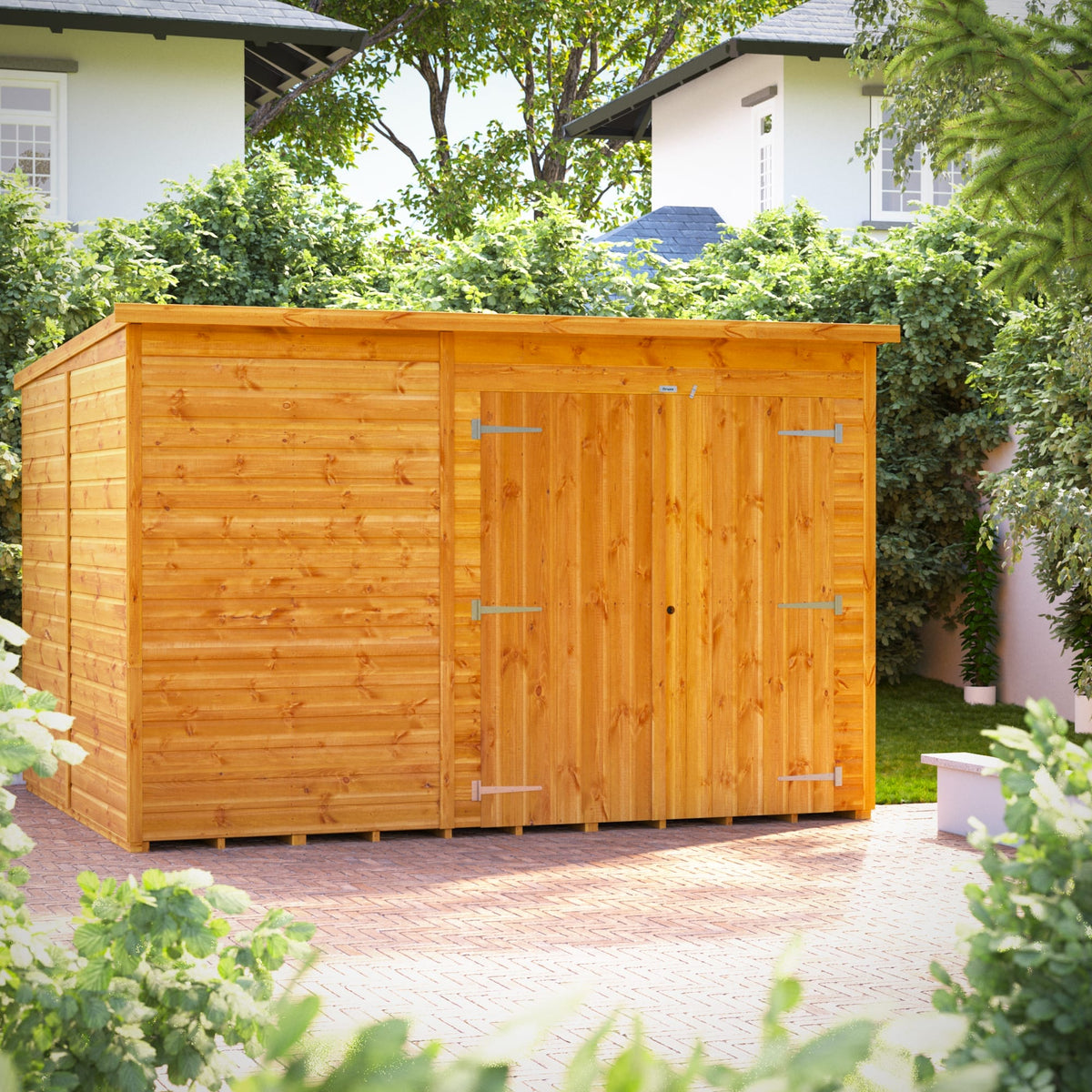 Power Pent Storage Shed 10x8