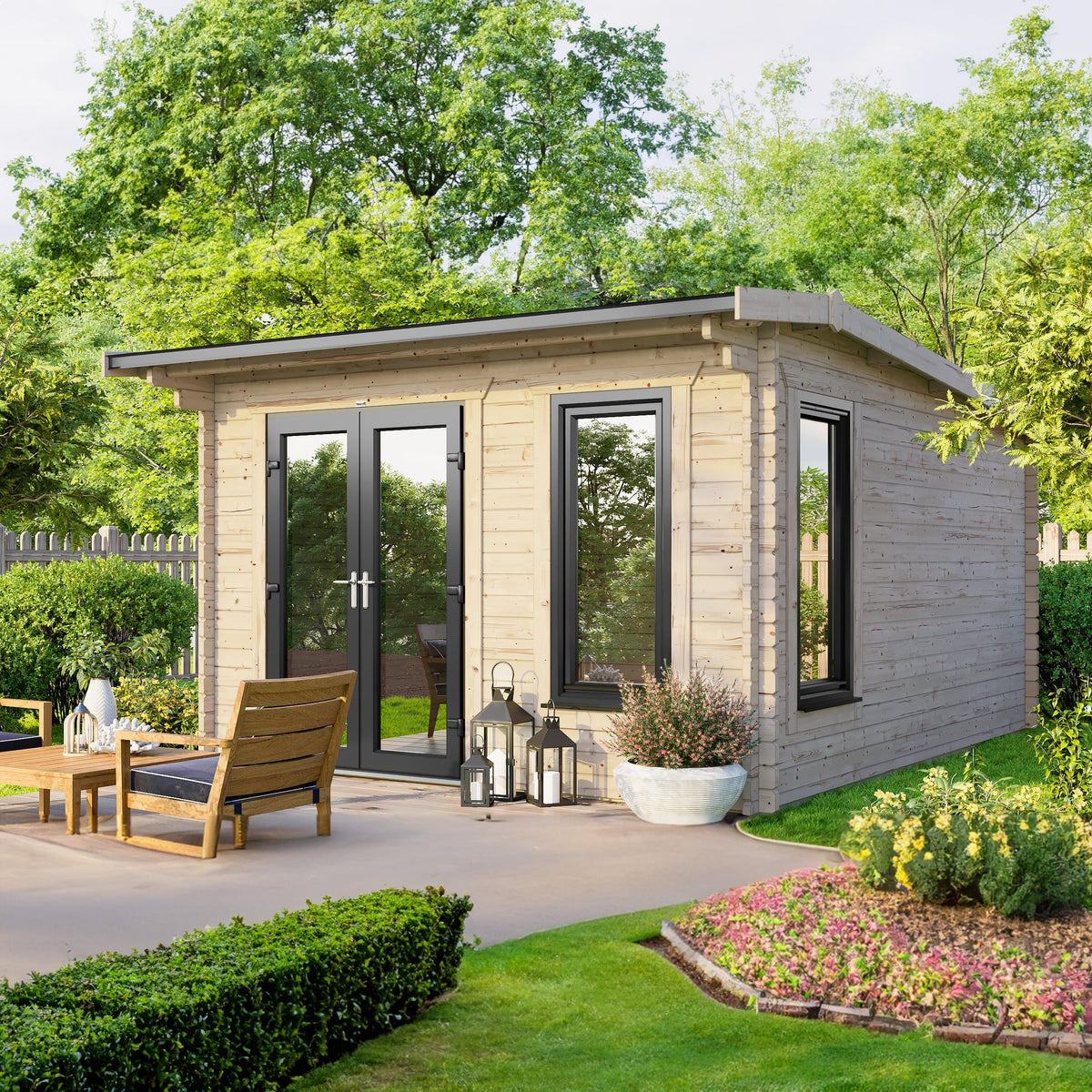 Power Apex Log Cabin - 44mm 12x12 / Left