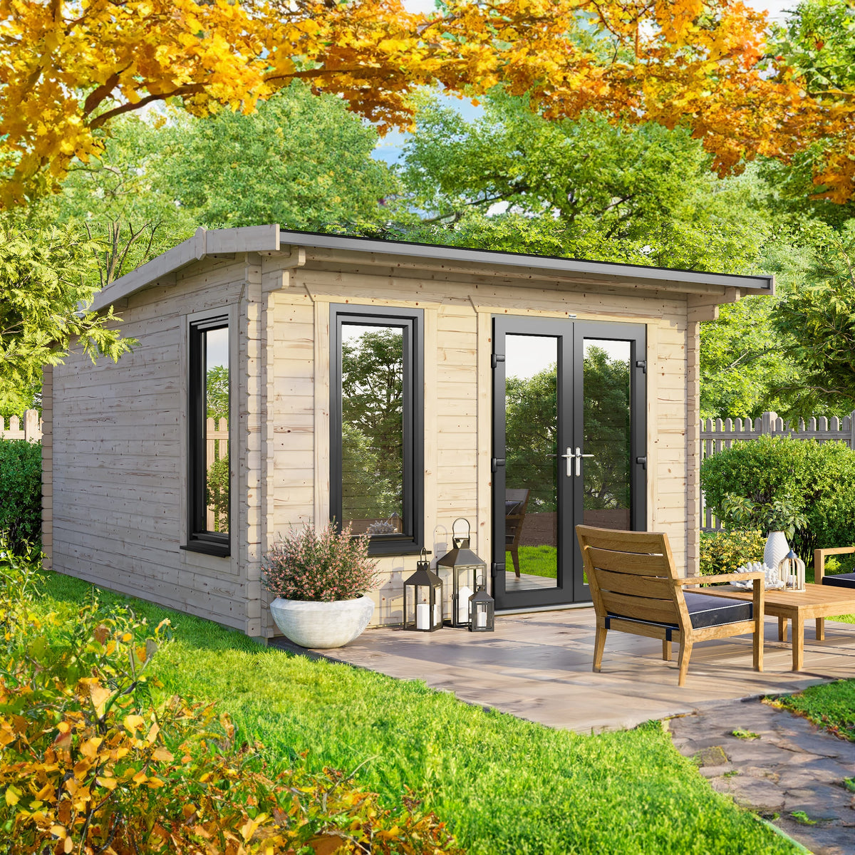 Power Apex Log Cabin - 44mm 12x12 / Right