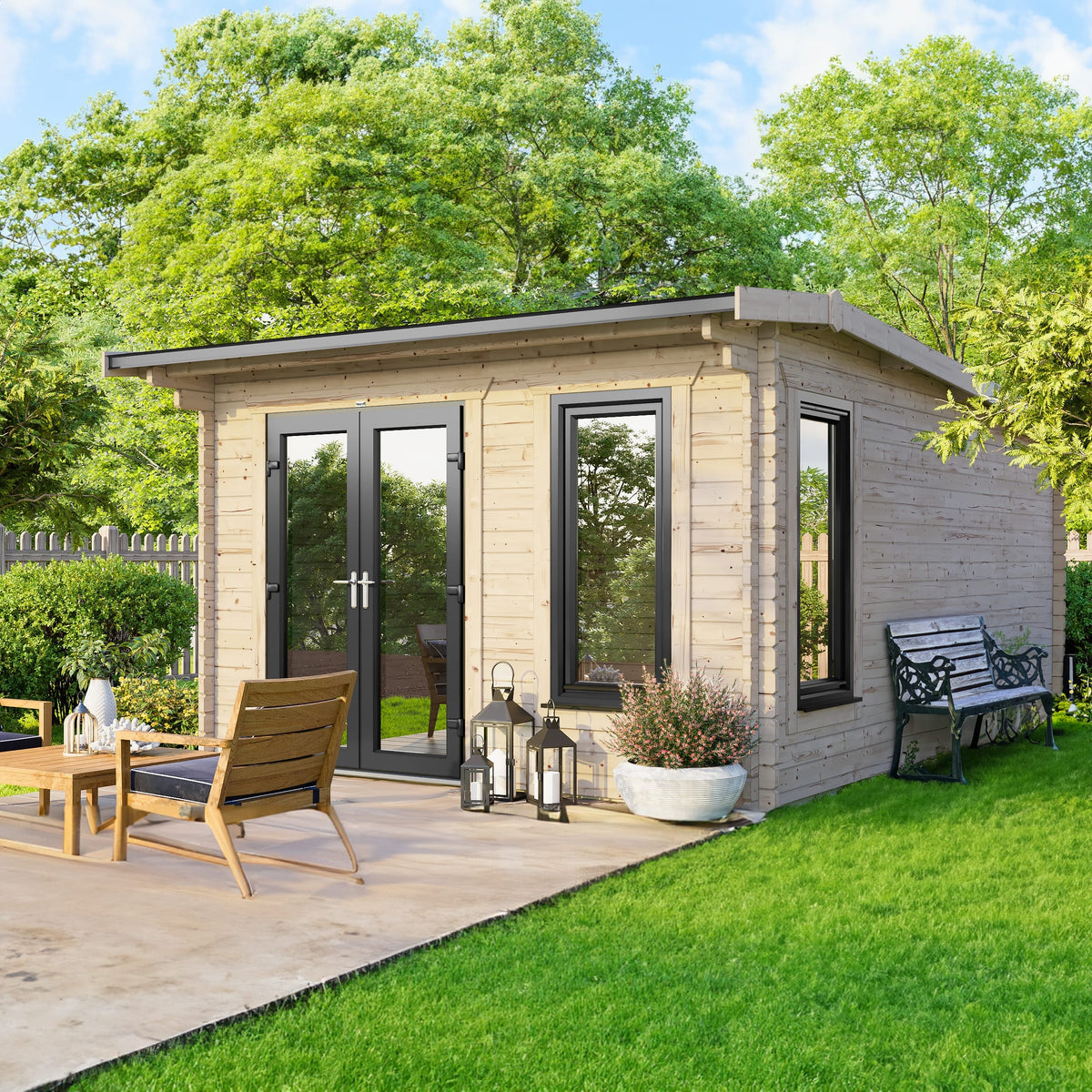 Power Apex Log Cabin - 44mm 12x14 / Left