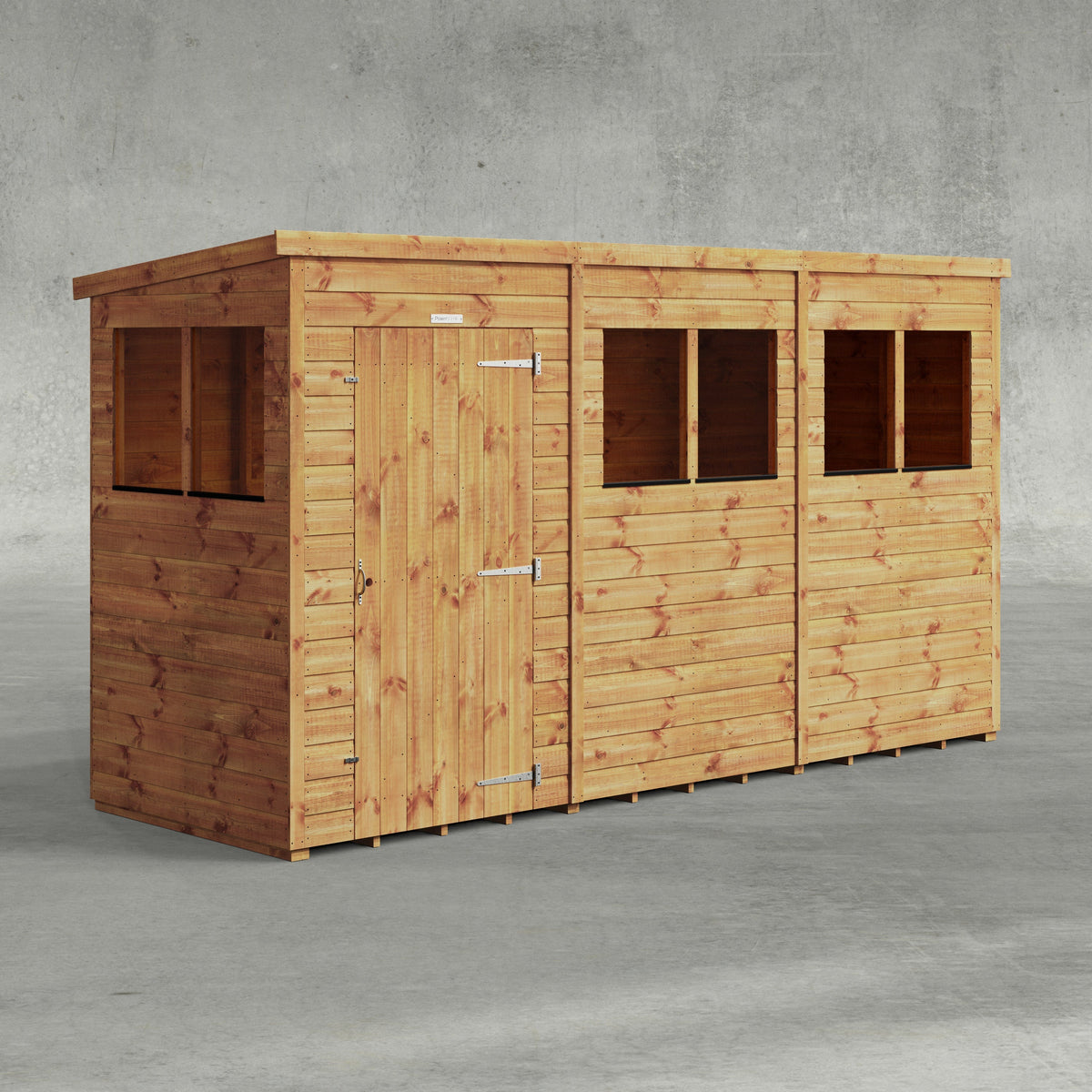Power Pent Shed 12x4