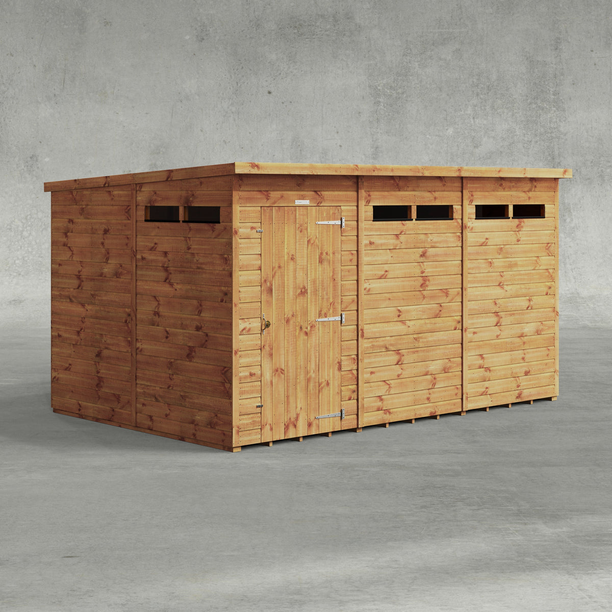 Power Pent Security Shed 12x8