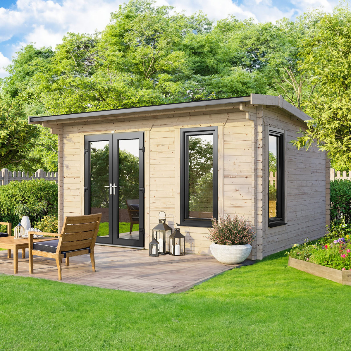 Power Apex Log Cabin - 44mm 14x10 / Left
