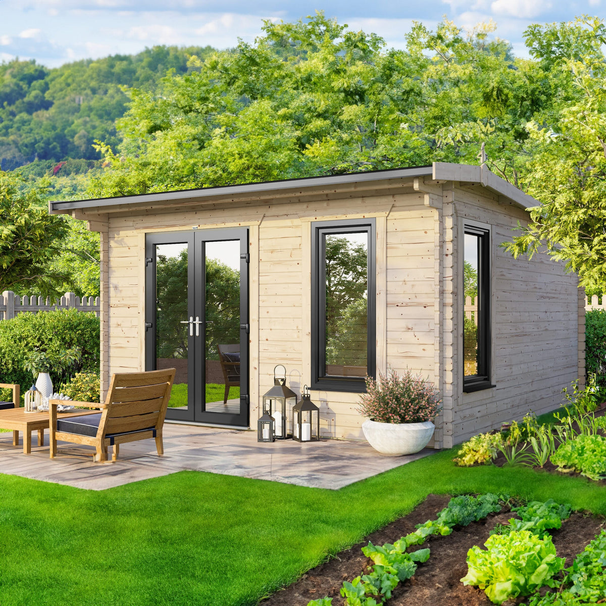 Power Apex Log Cabin - 44mm 14x12 / Left