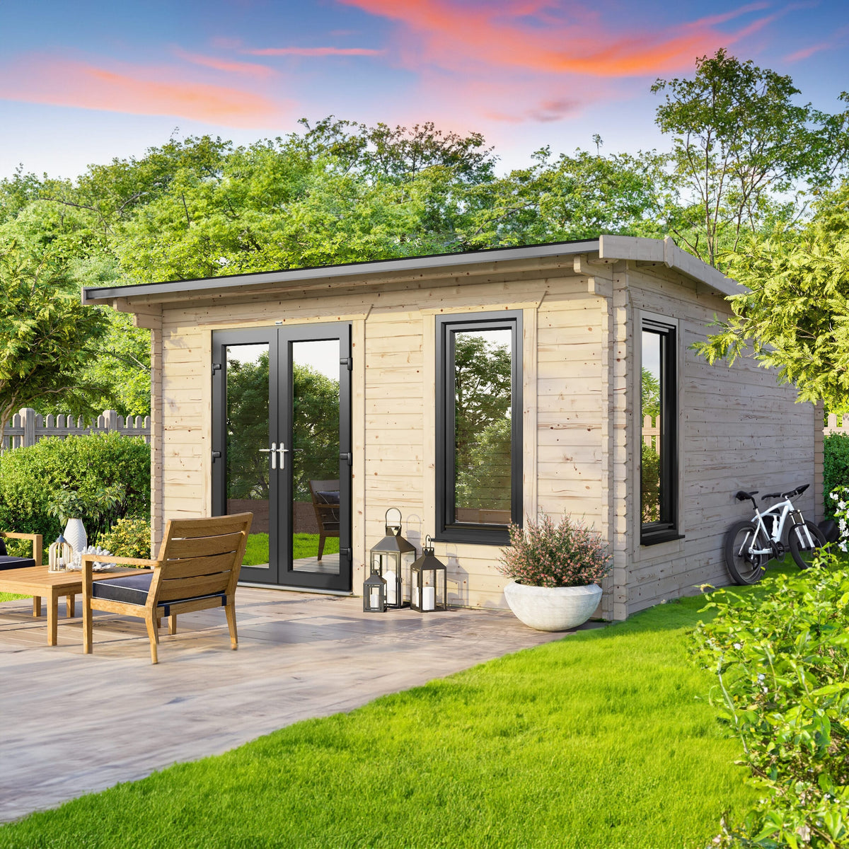 Power Apex Log Cabin - 44mm 14x14 / Left