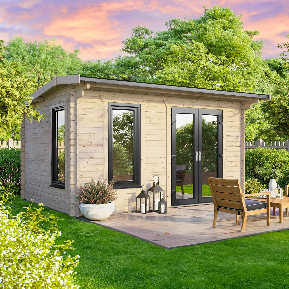 Power Apex Log Cabin - 44mm 14x8 / Right