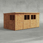 Power Pent Shed 14x8