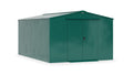 Asgard Garrison 10x14 motorcycle garage in green