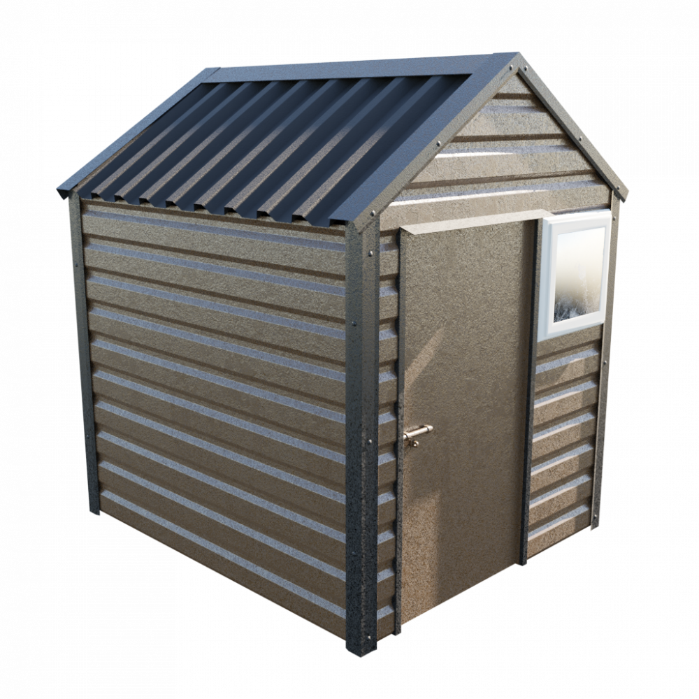 Lifelong Apex Shed - 6ft Wide 6x7 / Vandyke Brown
