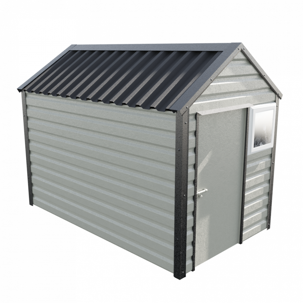 Lifelong Apex Shed - 6ft Wide 6x10 / Goosewing Grey