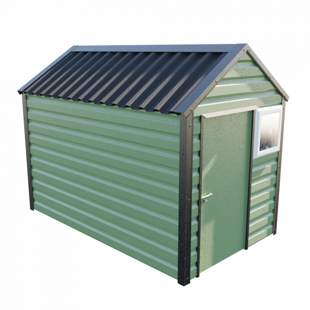 Lifelong Apex Shed - 6ft Wide 6x10 / Olive Green
