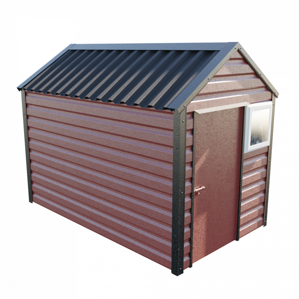 Lifelong Apex Shed - 6ft Wide 6x10 / Terracotta