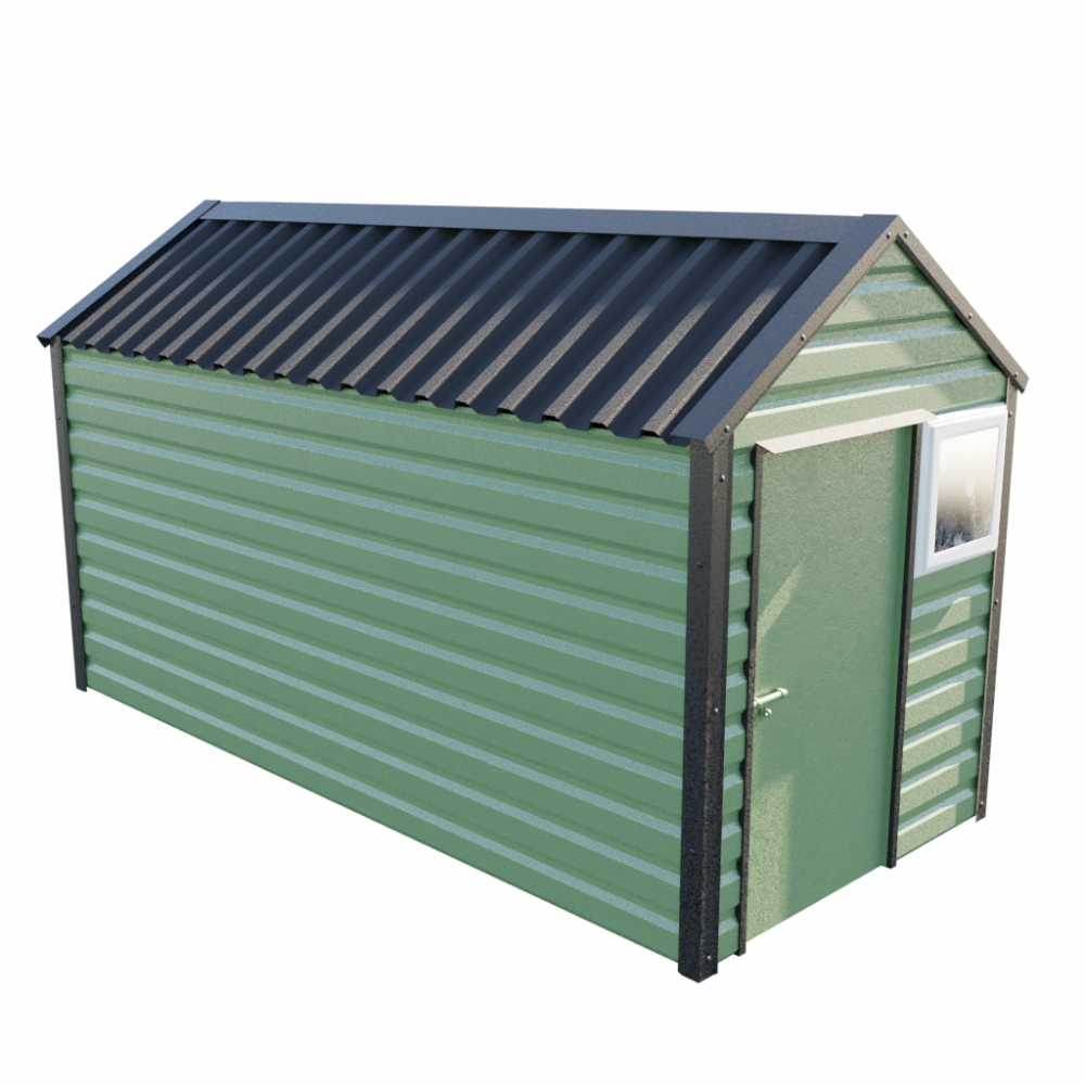 Lifelong Apex Shed - 6ft Wide 6x13 / Olive Green