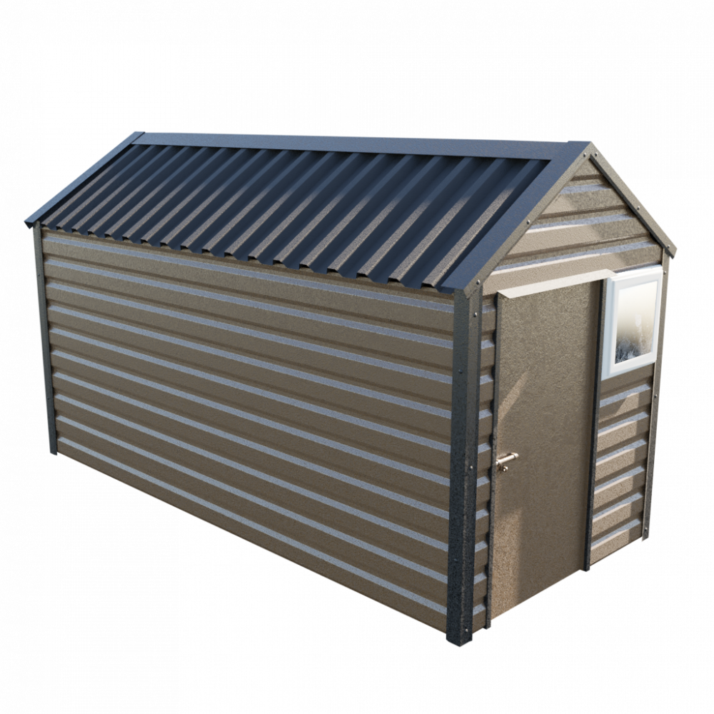 Lifelong Apex Shed - 6ft Wide 6x13 / Vandyke Brown