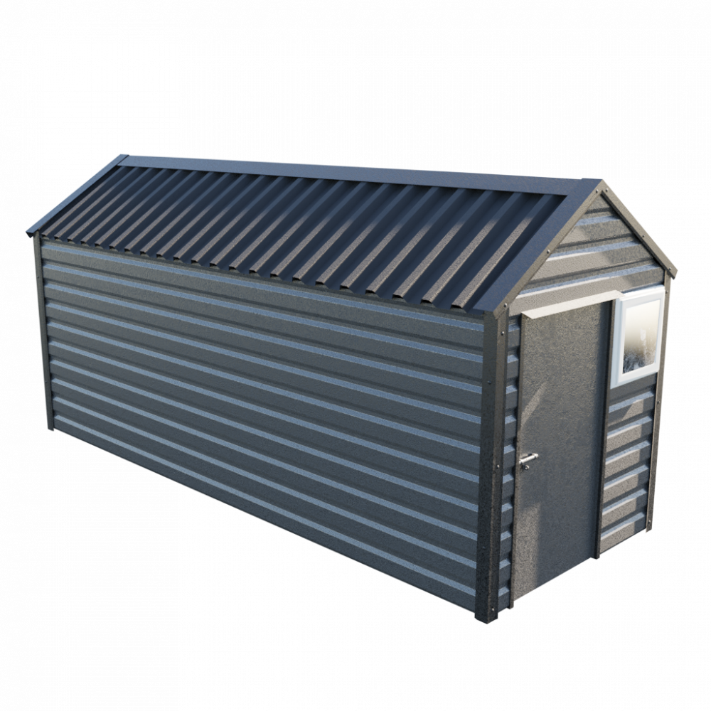 Lifelong Apex Shed - 6ft Wide 6x16 / Anthracite