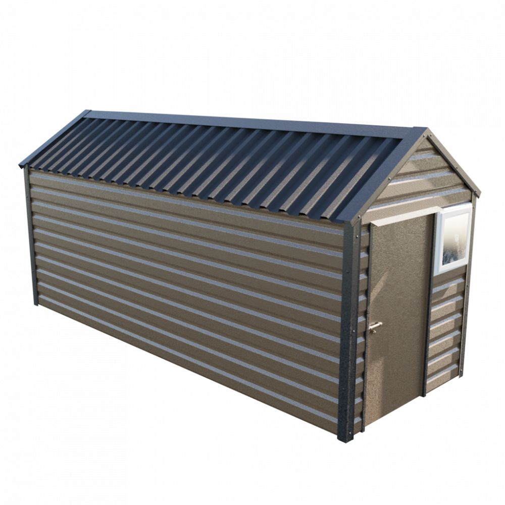 Lifelong Apex Shed - 6ft Wide 6x16 / Vandyke Brown