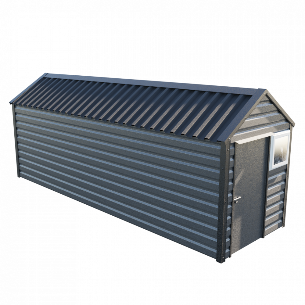 Lifelong Apex Shed - 6ft Wide 6x20 / Anthracite