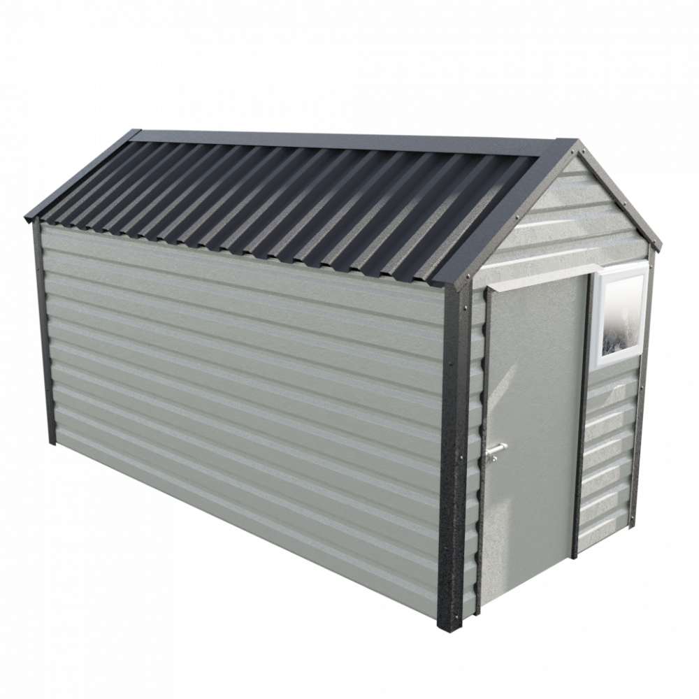 Lifelong Apex Shed - 6ft Wide 6x13 / Goosewing Grey