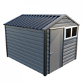 Lifelong Apex Shed - 8ft Wide 8x10 / Anthracite
