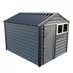 Lifelong Apex Shed - 8ft Wide 8x10 / Anthracite