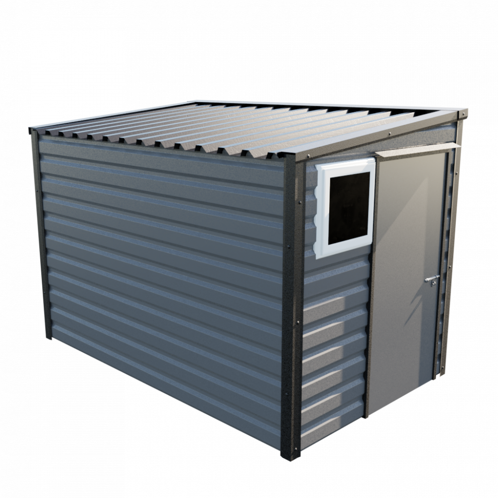 Lifelong Pent Shed - 6ft Wide 6x10 / Anthracite