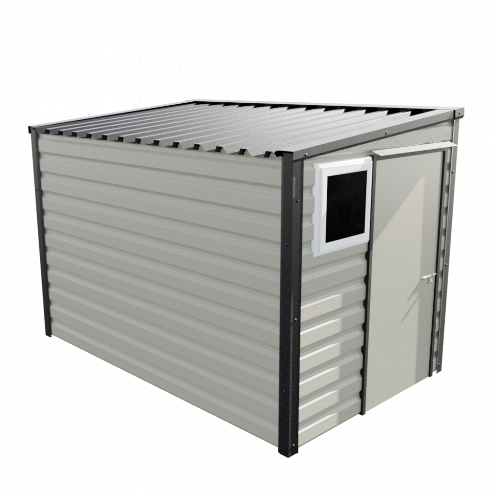 Lifelong Pent Shed - 6ft Wide 6x10 / Goosewing Grey