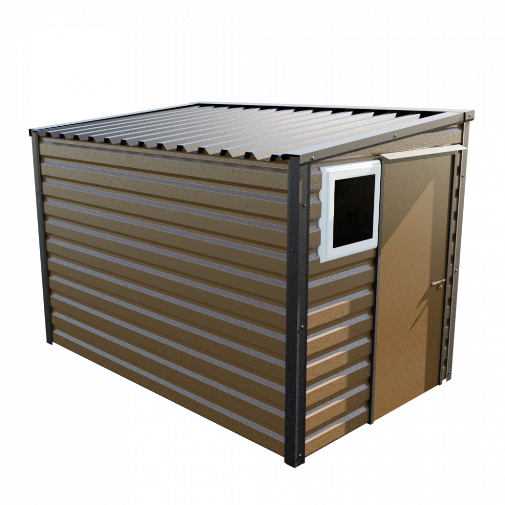 Lifelong Pent Shed - 6ft Wide 6x10 / Vandyke Brown
