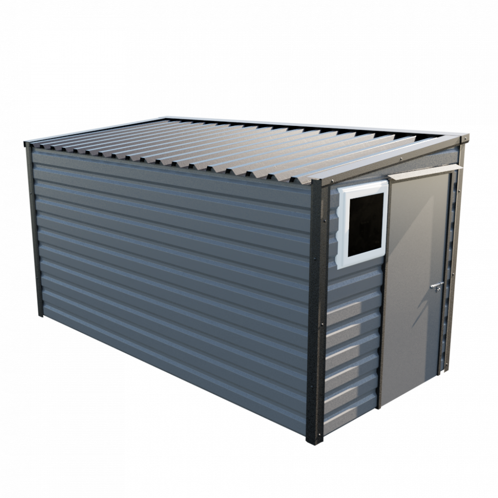 Lifelong Pent Shed - 6ft Wide 6x13 / Anthracite