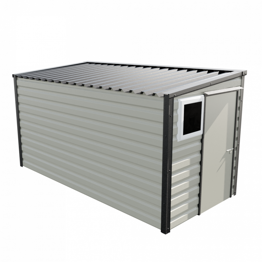 Lifelong Pent Shed - 6ft Wide 6x13 / Goosewing Grey