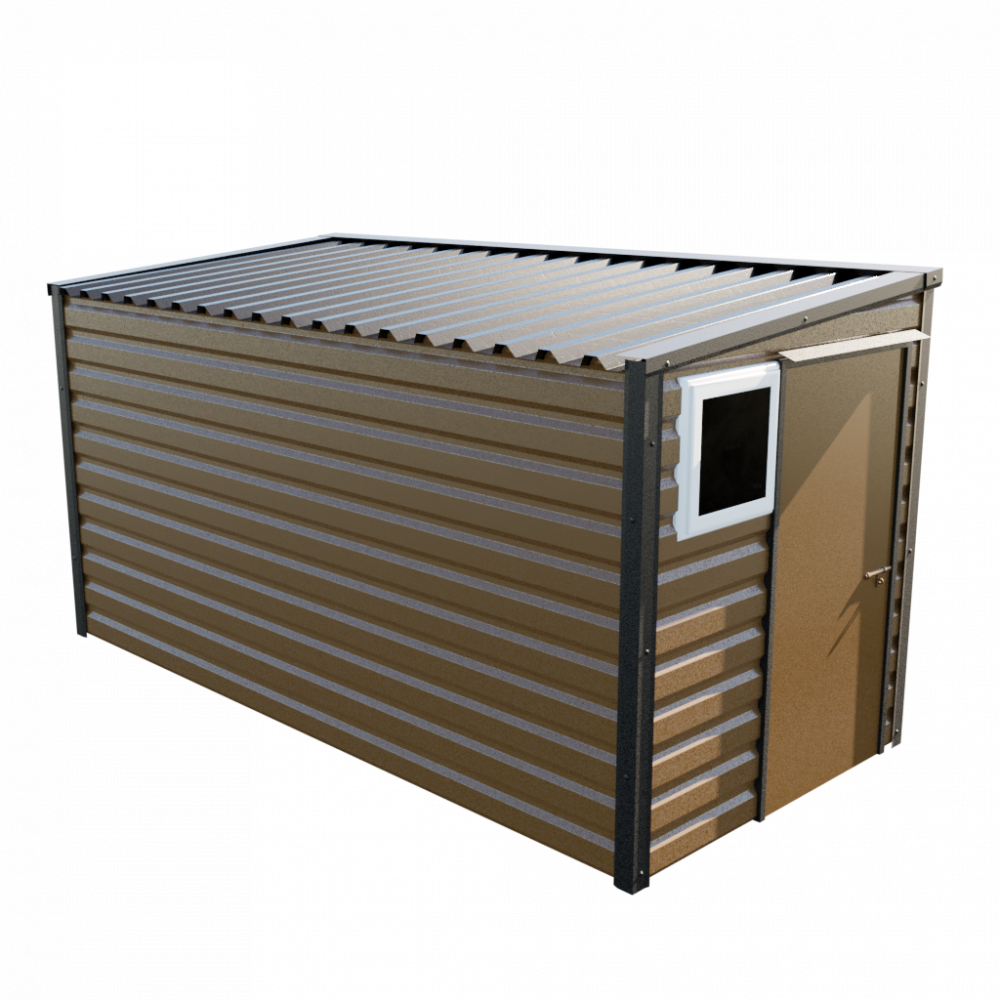 Lifelong Pent Shed - 6ft Wide 6x13 / Vandyke Brown