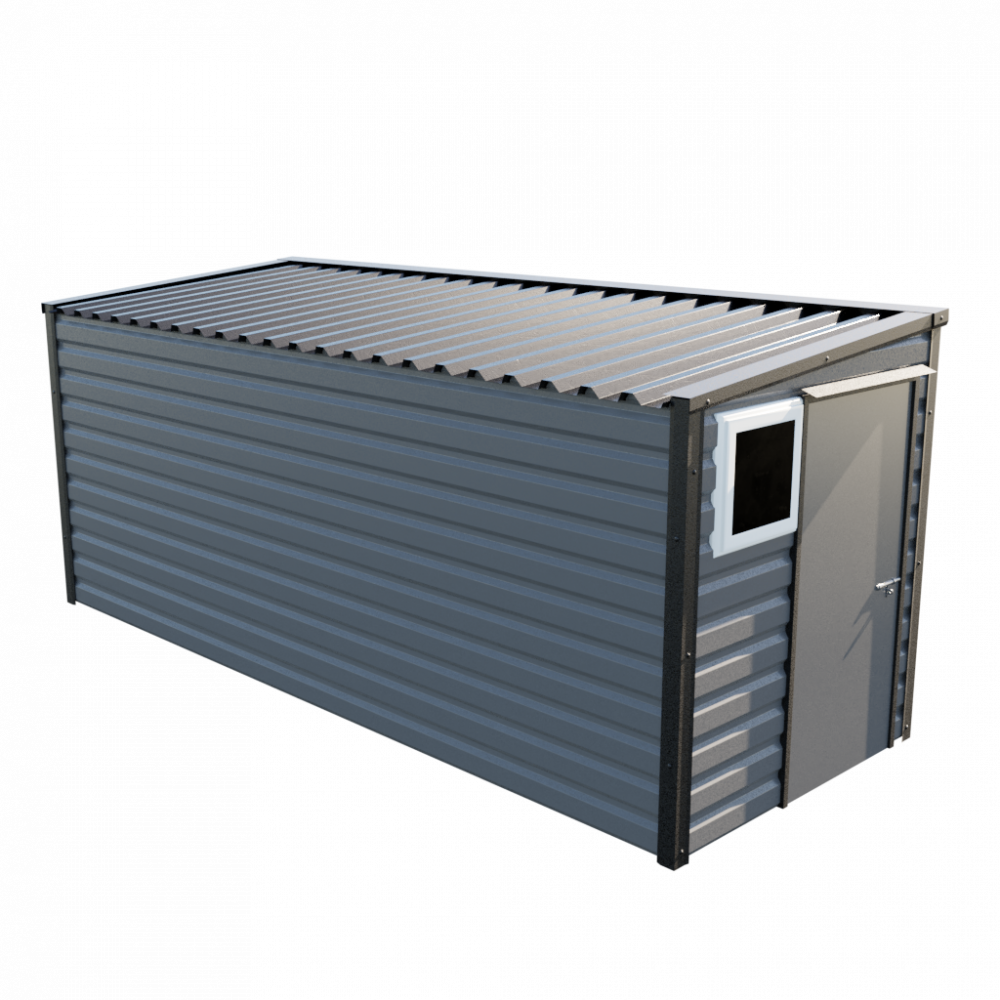 Lifelong Pent Shed - 6ft Wide 6x16 / Anthracite