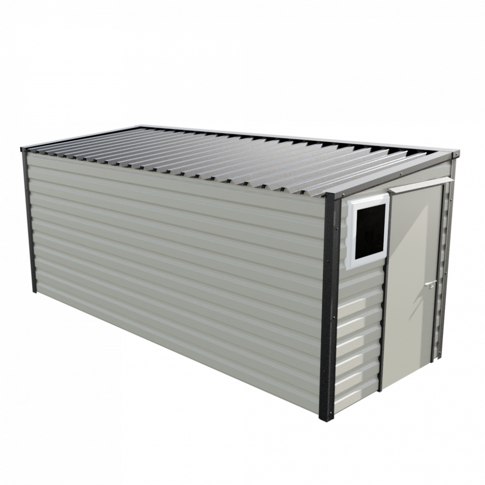 Lifelong Pent Shed - 6ft Wide 6x16 / Goosewing Grey