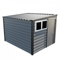 Lifelong Pent Shed - 8ft Wide 8x10 / Anthracite