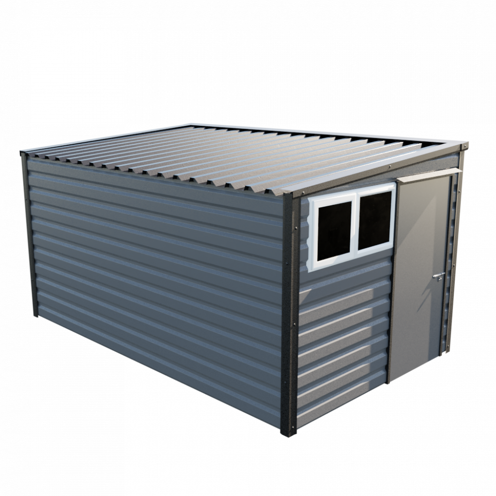 Lifelong Pent Shed - 8ft Wide 8x13 / Anthracite