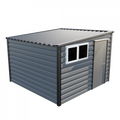 Lifelong Pent Shed - 10ft Wide 10x10 / Anthracite