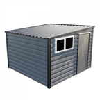 Lifelong Pent Shed - 10ft Wide 10x10 / Anthracite