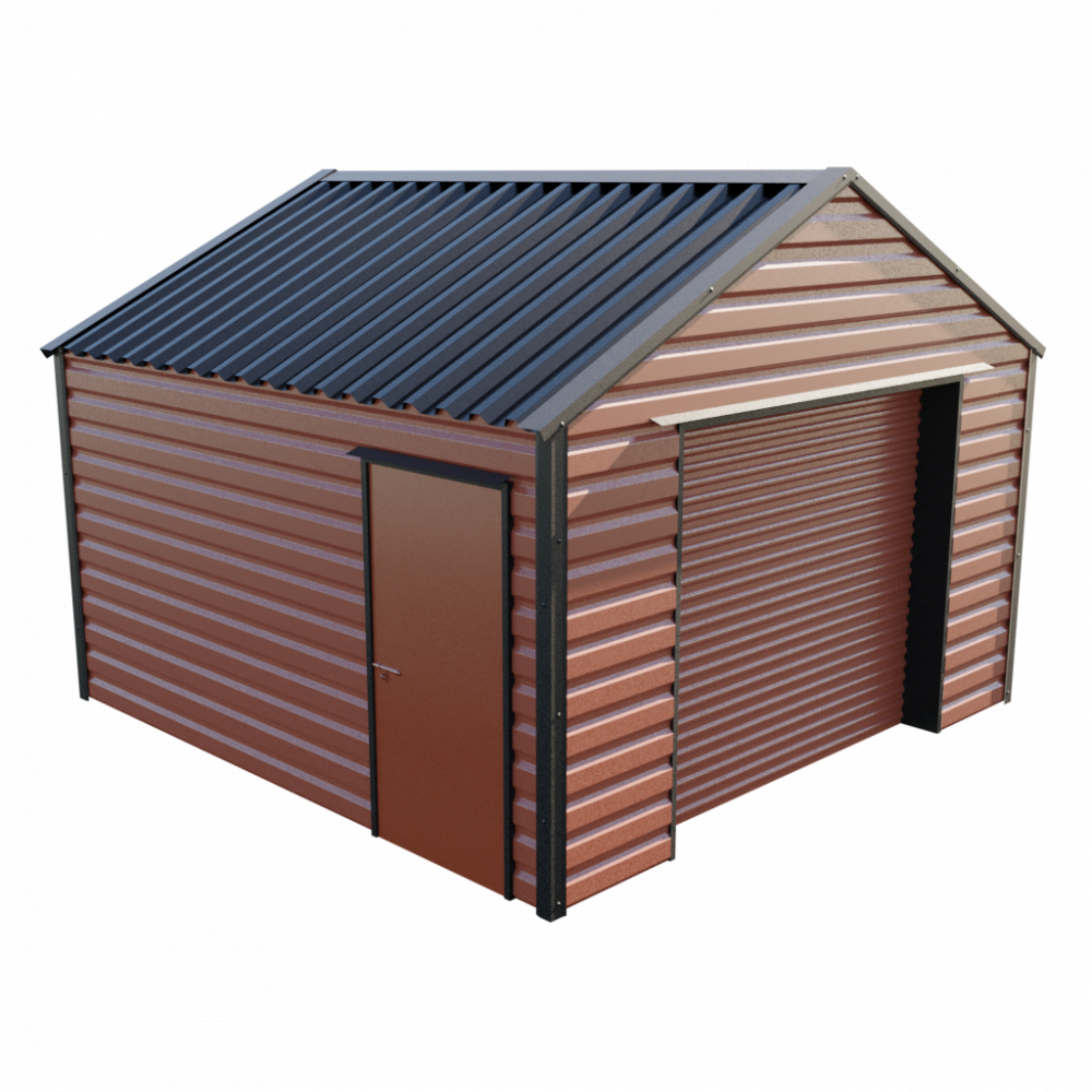 Lifelong Steel Garage - Terracotta
