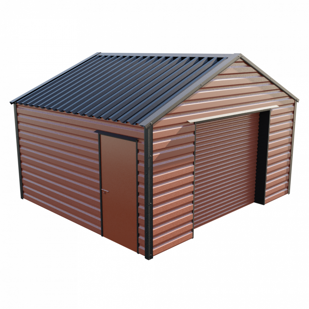 Lifelong Steel Garage - Terracotta