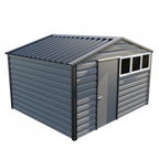 Lifelong Apex Shed - 12ft Wide 12x10 / Anthracite