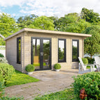 Power Pent Log Cabin - 44mm 16x10 / Centre